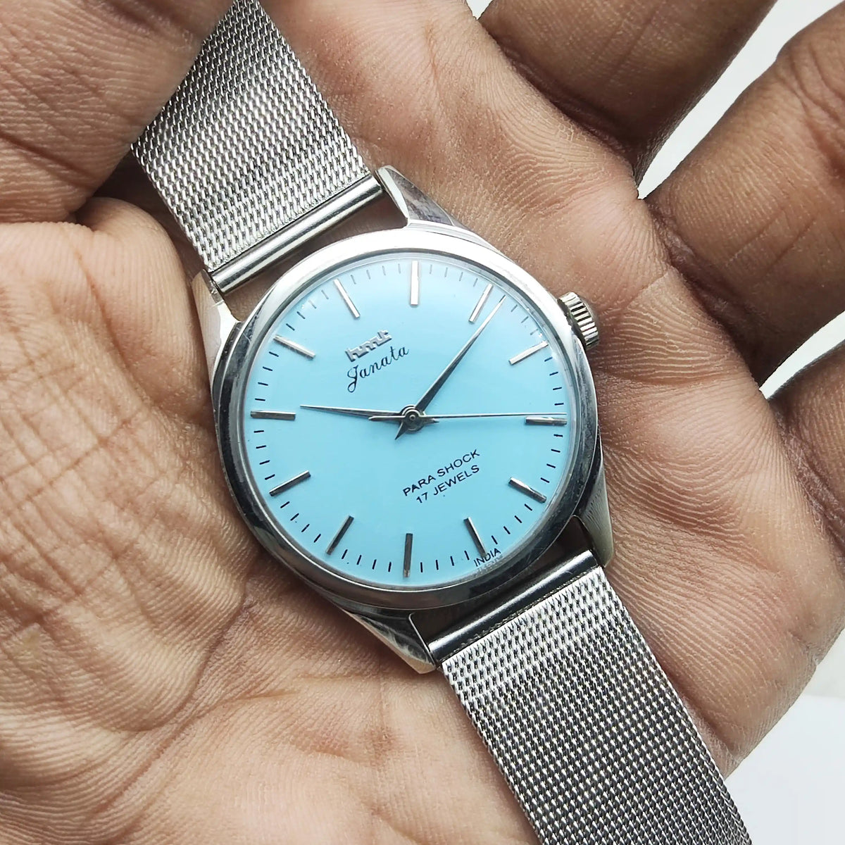 HMT Janata Tiffany Dial Watch: Timeless Craftsmanship for the Modern Gentleman