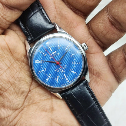 HMT Jubilee Blue Dial Watch - A Timeless Mechanical Treasure