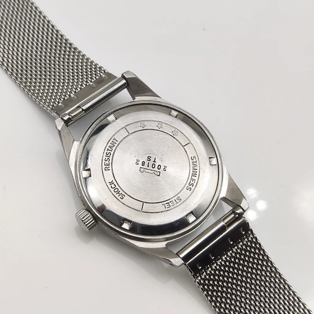 Elevate Your Style with the HMT Jubilee Handwinding Watch - Sky Blue Dial & Roman Numeral Indices