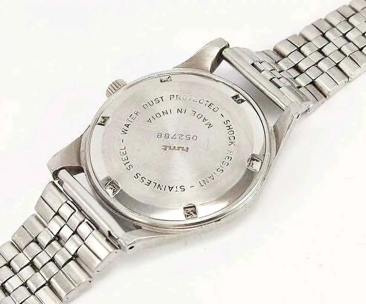 HMT Jubilee Black Dial Watch - Mechanical Watch