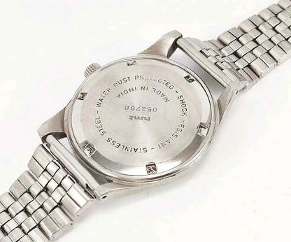 HMT Jubilee Black Dial Watch - Mechanical Watch