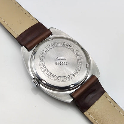 HMT Kohinoor Blue Dial Watch - Classic Handwinding Timepiece with 17 Jewels