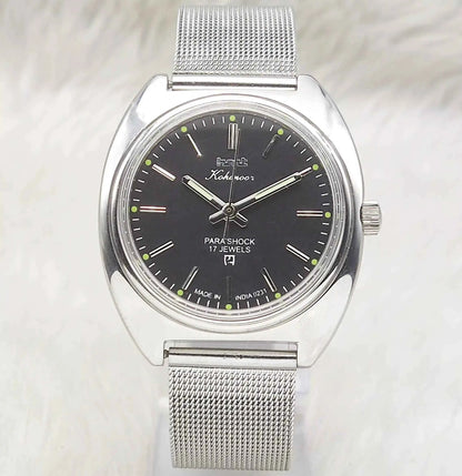 HMT Kohinoor Black Dial Watch: Timeless Elegance for Every Occasion
