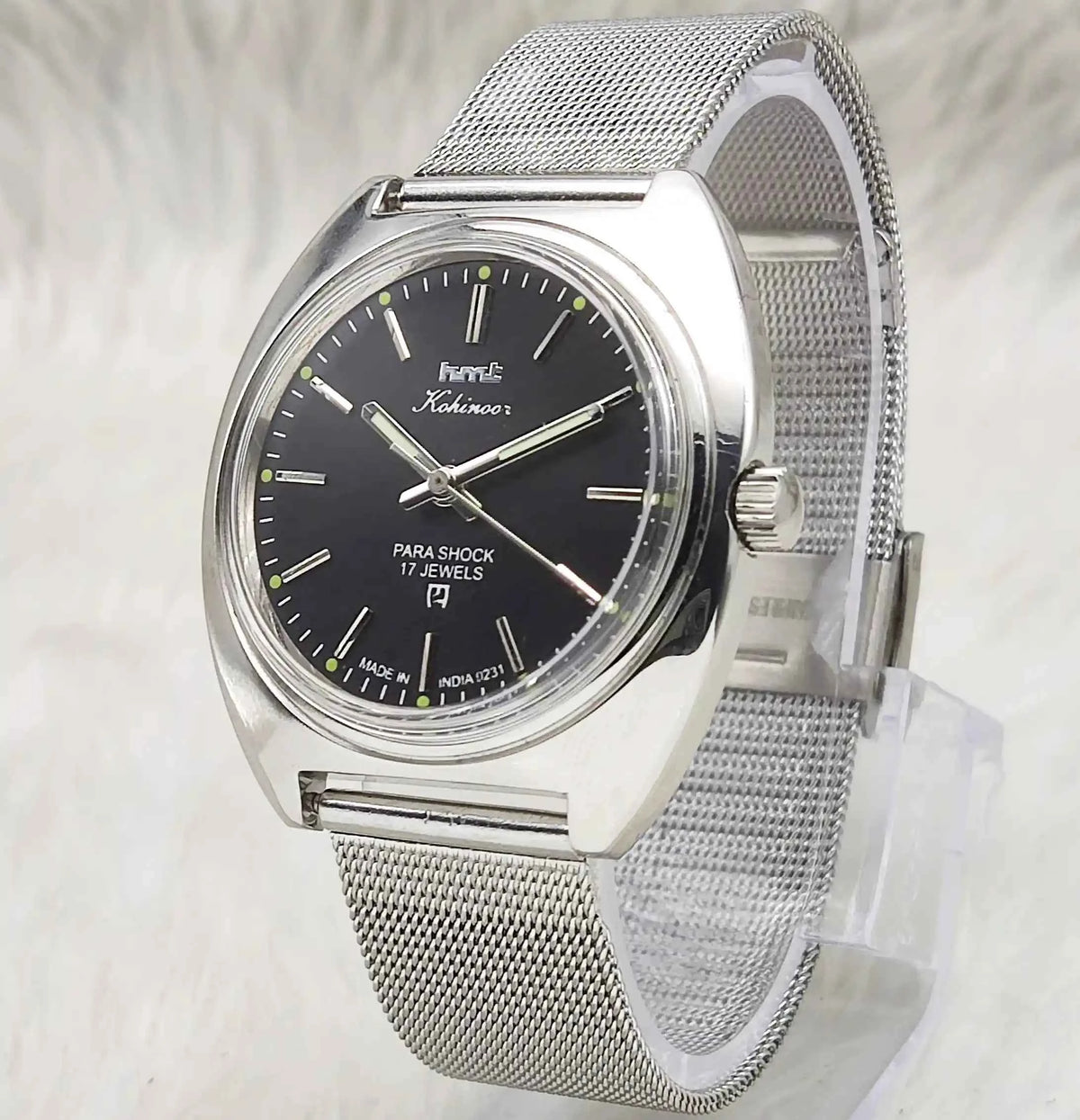 HMT Kohinoor Black Dial Watch: Timeless Elegance for Every Occasion