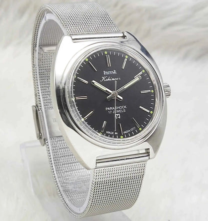 HMT Kohinoor Black Dial Watch: Timeless Elegance for Every Occasion
