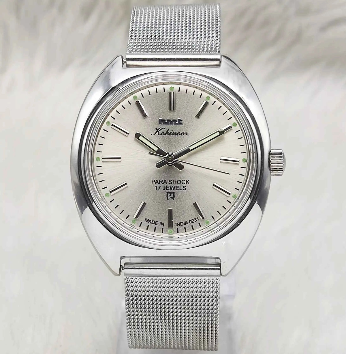 HMT Kohinoor Gray Dial Watch - Timeless Craftsmanship Meets Everyday Elegance