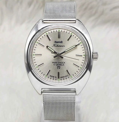 HMT Kohinoor Gray Dial Watch - Timeless Craftsmanship Meets Everyday Elegance