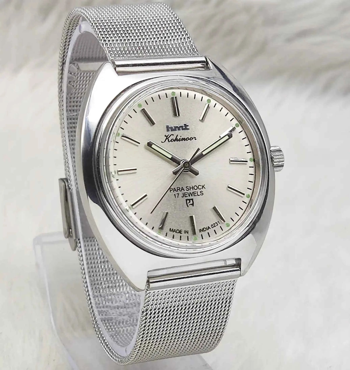 HMT Kohinoor Gray Dial Watch - Timeless Craftsmanship Meets Everyday Elegance