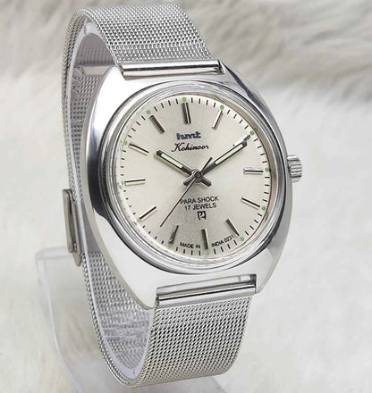 HMT Kohinoor Gray Dial Watch - Timeless Craftsmanship Meets Everyday Elegance