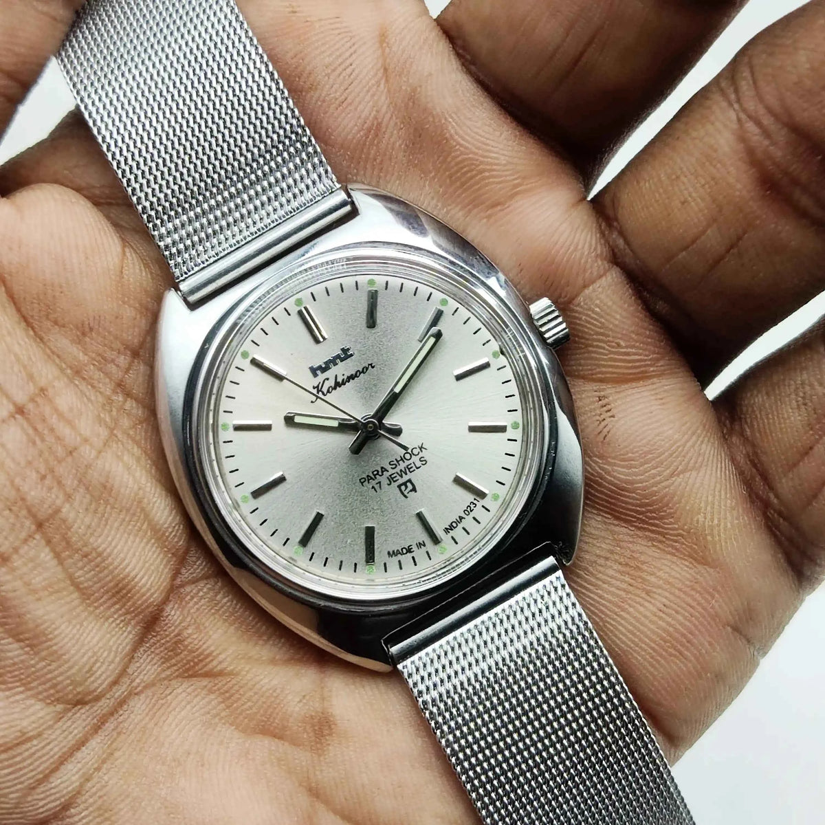 HMT Kohinoor Gray Dial Watch - Timeless Craftsmanship Meets Everyday Elegance