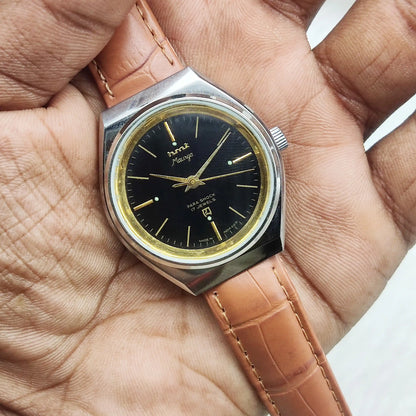 HMT Maurya Black Dial Watch: Timeless Elegance for the Modern Gentleman