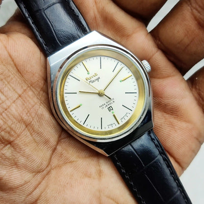 HMT Maurya Pearl Dial Watch - A Timeless Mechanical Marvel for the Modern Gentleman