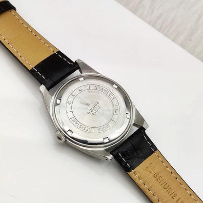 Classic HMT Pilot Black Dial Watch - A Symbol of Timeless Style and Precision
