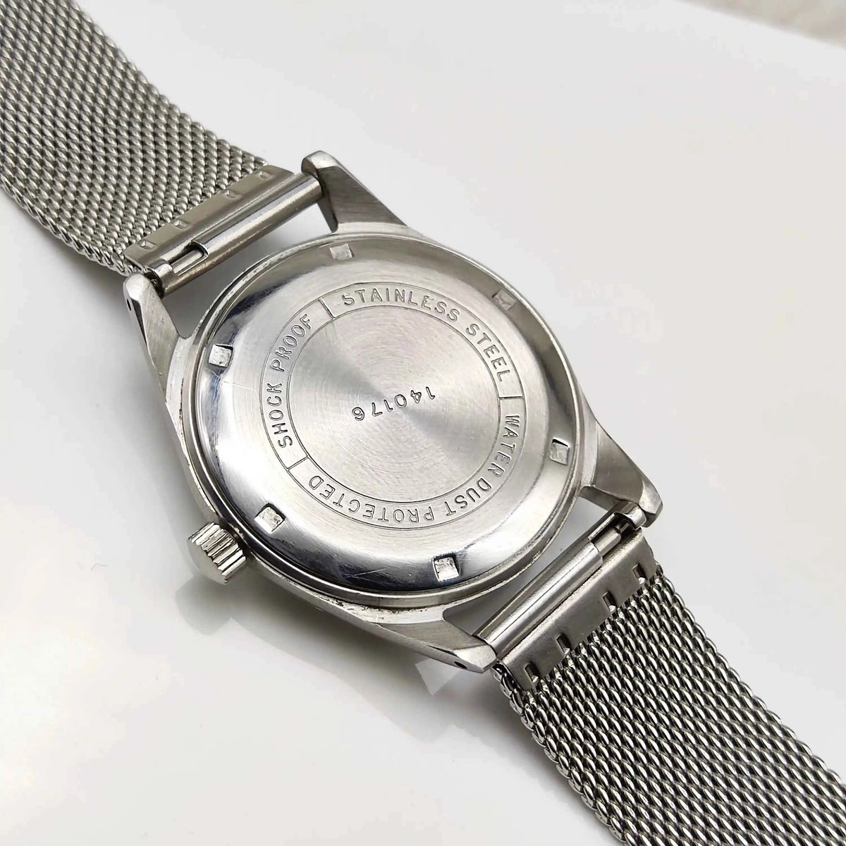 HMT Pilot Handwinding Watch - 17 Jewels with Bright Green Dial for Men