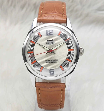 HMT Janata Handwinding Apple Greeen Dial 17 Jewels Watch