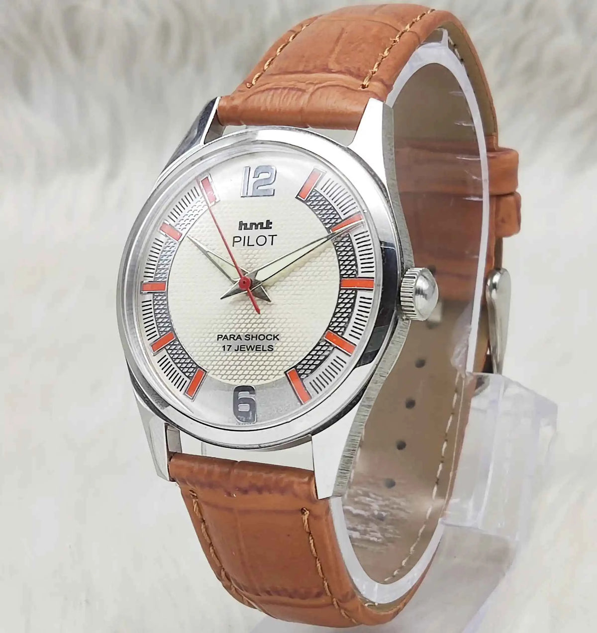 HMT Janata Handwinding Apple Greeen Dial 17 Jewels Watch