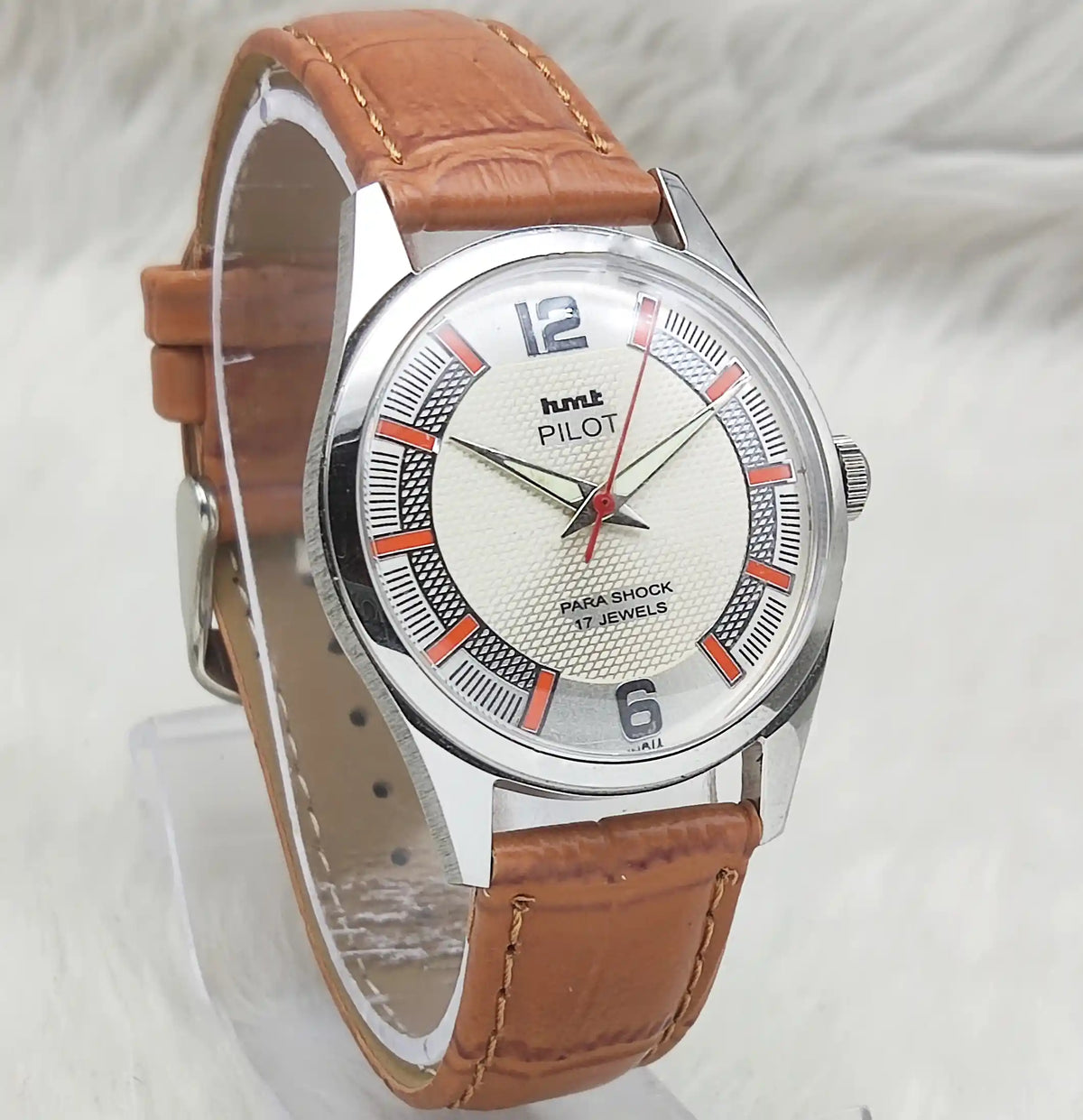 HMT Janata Handwinding Watch - Timeless Craftsmanship with Vibrant Apple Green Dial