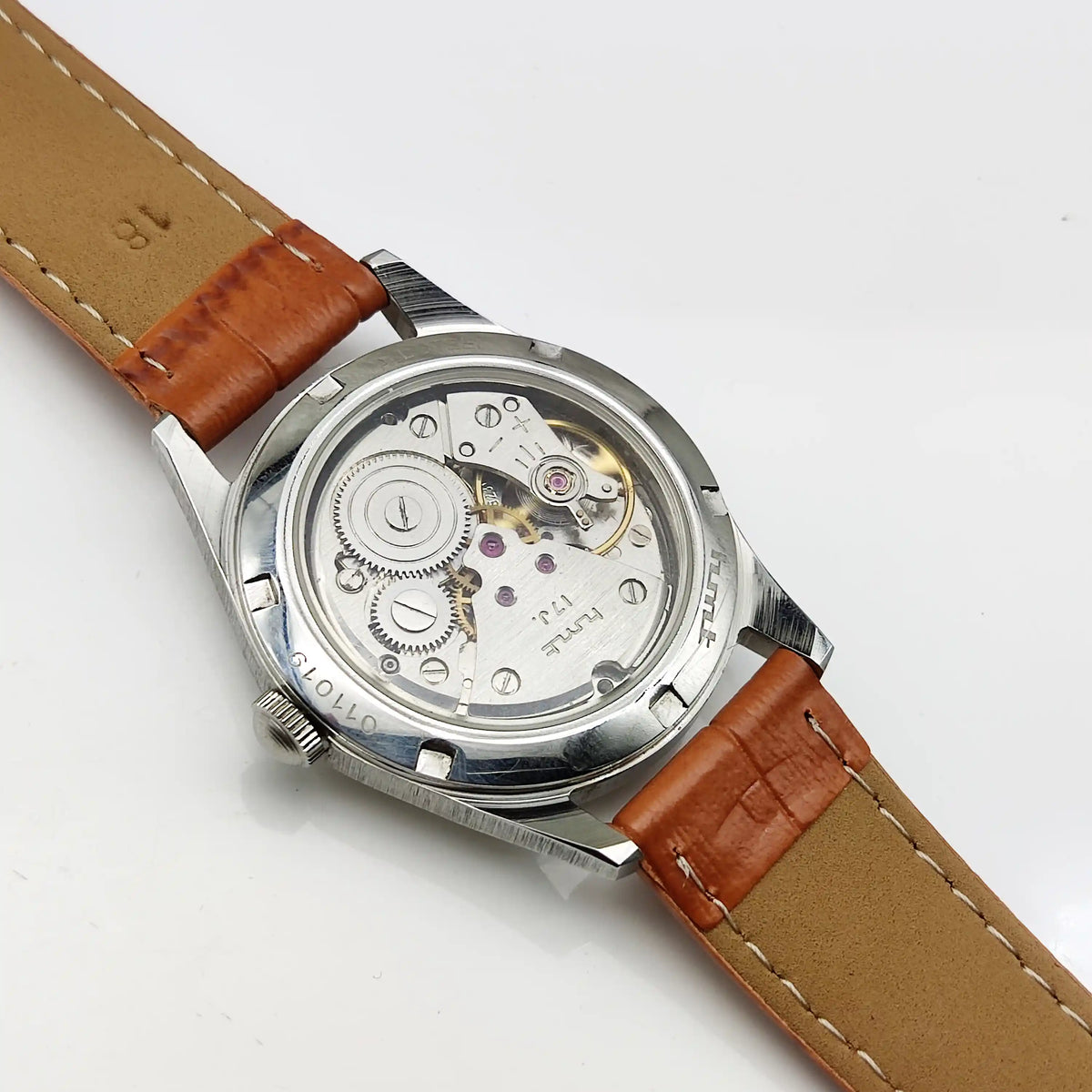 HMT Janata Handwinding Watch - Timeless Craftsmanship with Vibrant Apple Green Dial