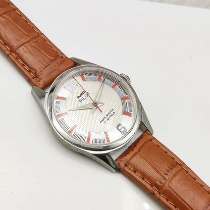 HMT Janata Handwinding Watch - Timeless Craftsmanship with Vibrant Apple Green Dial