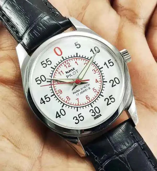 HMT Pilot Handwinding Watch - Timeless Elegance for the Modern Man