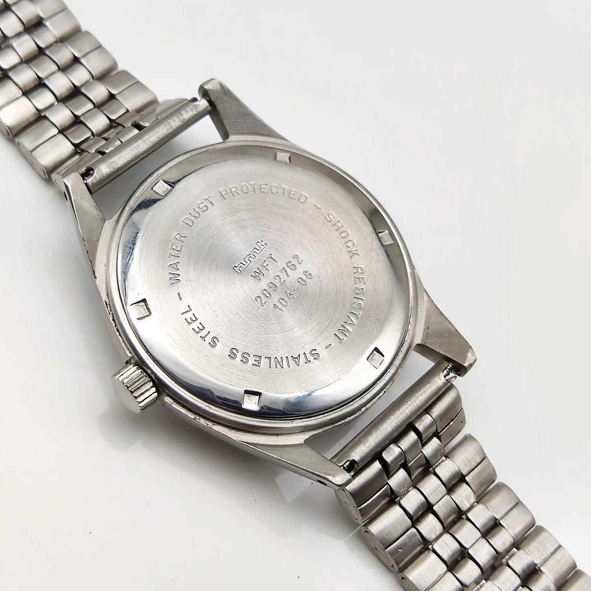HMT Pilot White Dial Watch - Experience Timeless Elegance and Craftsmanship