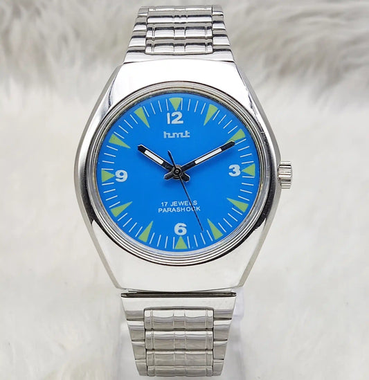 HMT Sky Blue Dial Watch: A Timeless Mechanical Masterpiece
