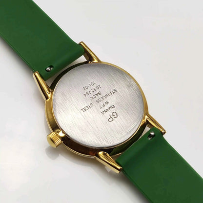 HMT Sona Green Stick Dial Watch with 17 Jewels Handwinding for Men