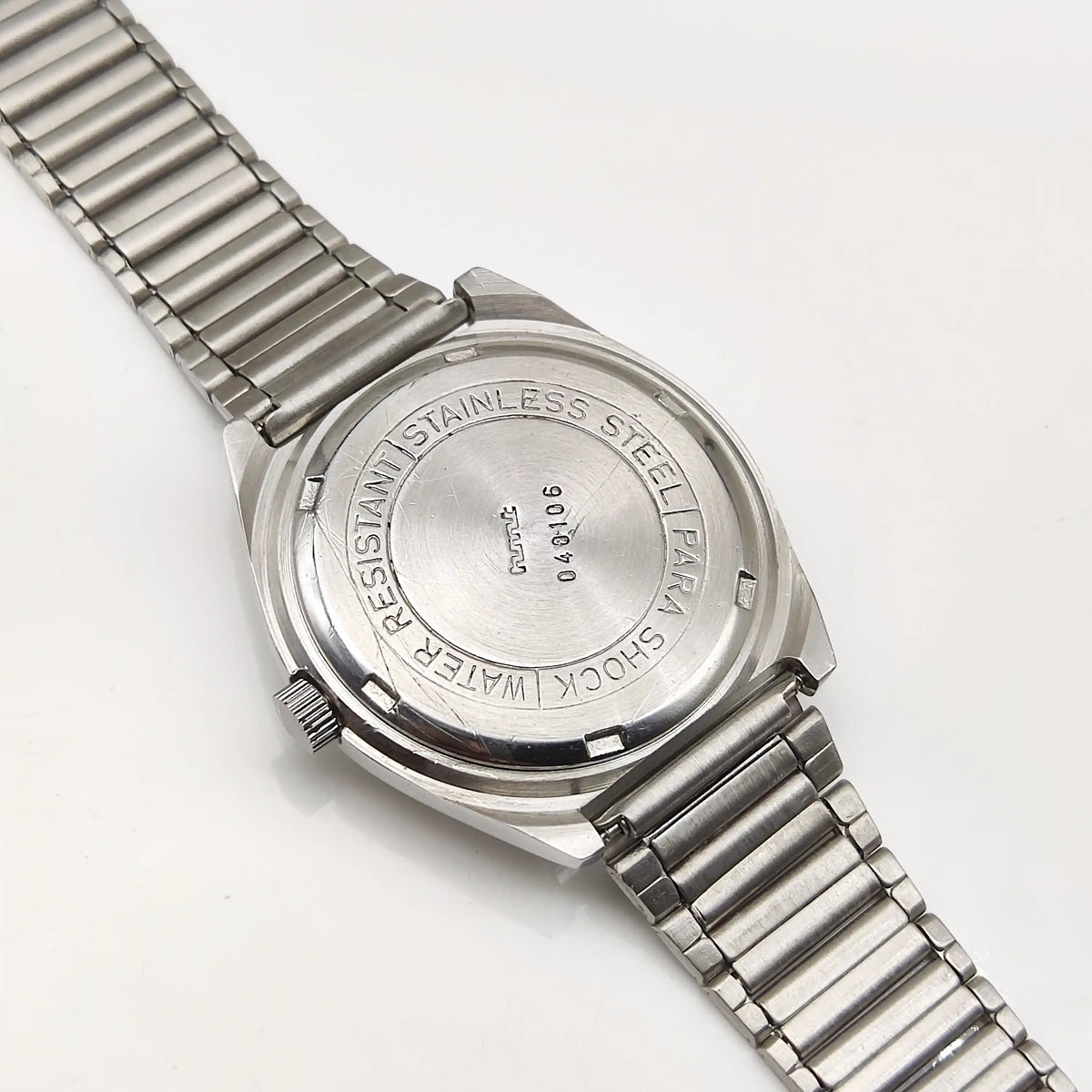 HMT Surya Men's Watch - Timeless Elegance with Sun Yellow Dial