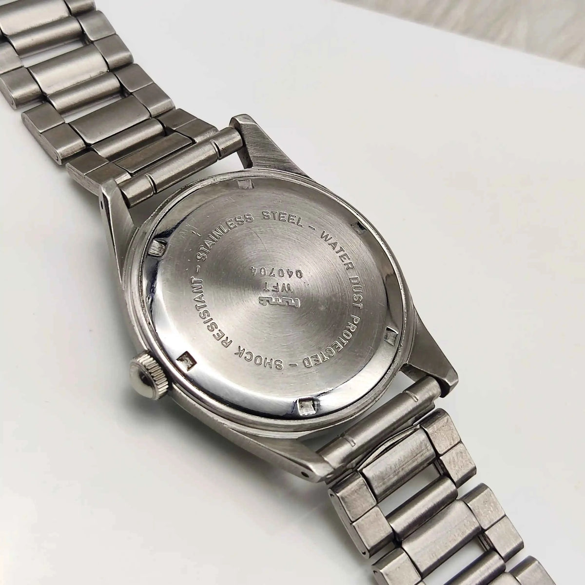 HMT Janata Men's Watch with Turquoise Dial and 17 Jewels Handwinding