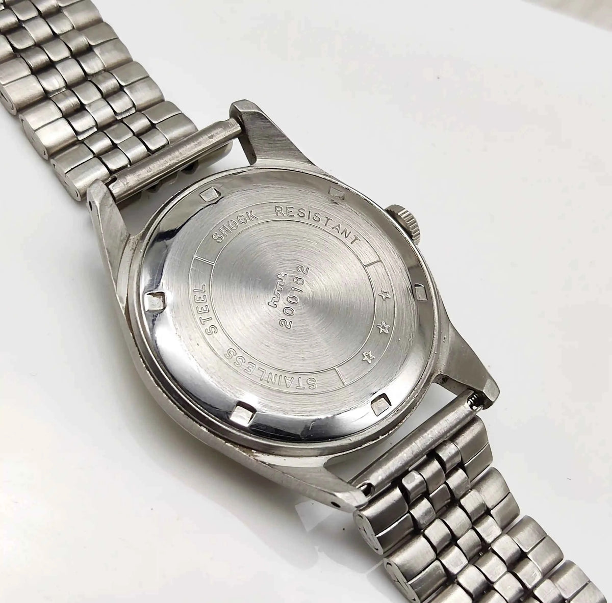 HMT Gandaberunda Watch with Yellow Dial and 17 Jewels Handwinding