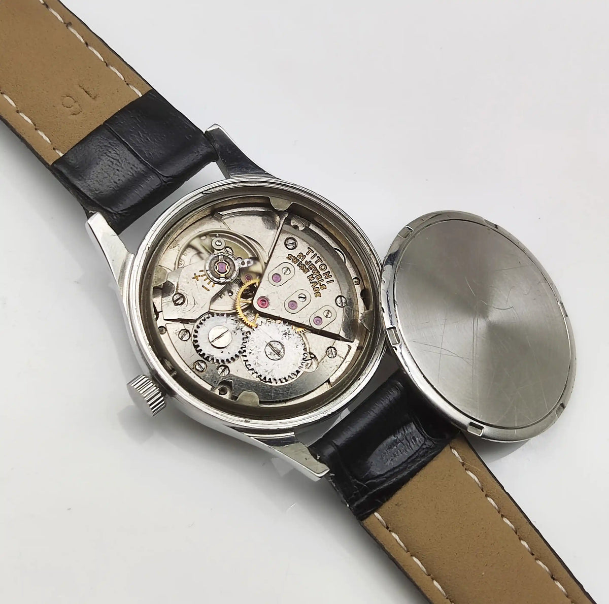 Titoni Airmaster Women's Watch Gray Dial - 21 Jewels Handwinding