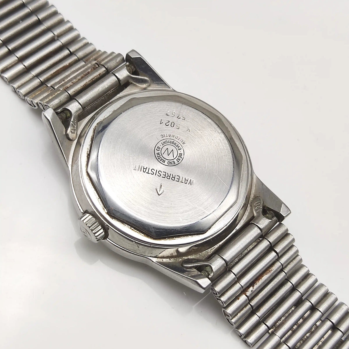 West End Automatic Watch - Timeless Elegance with 21 Jewels and Day-Date Functionality