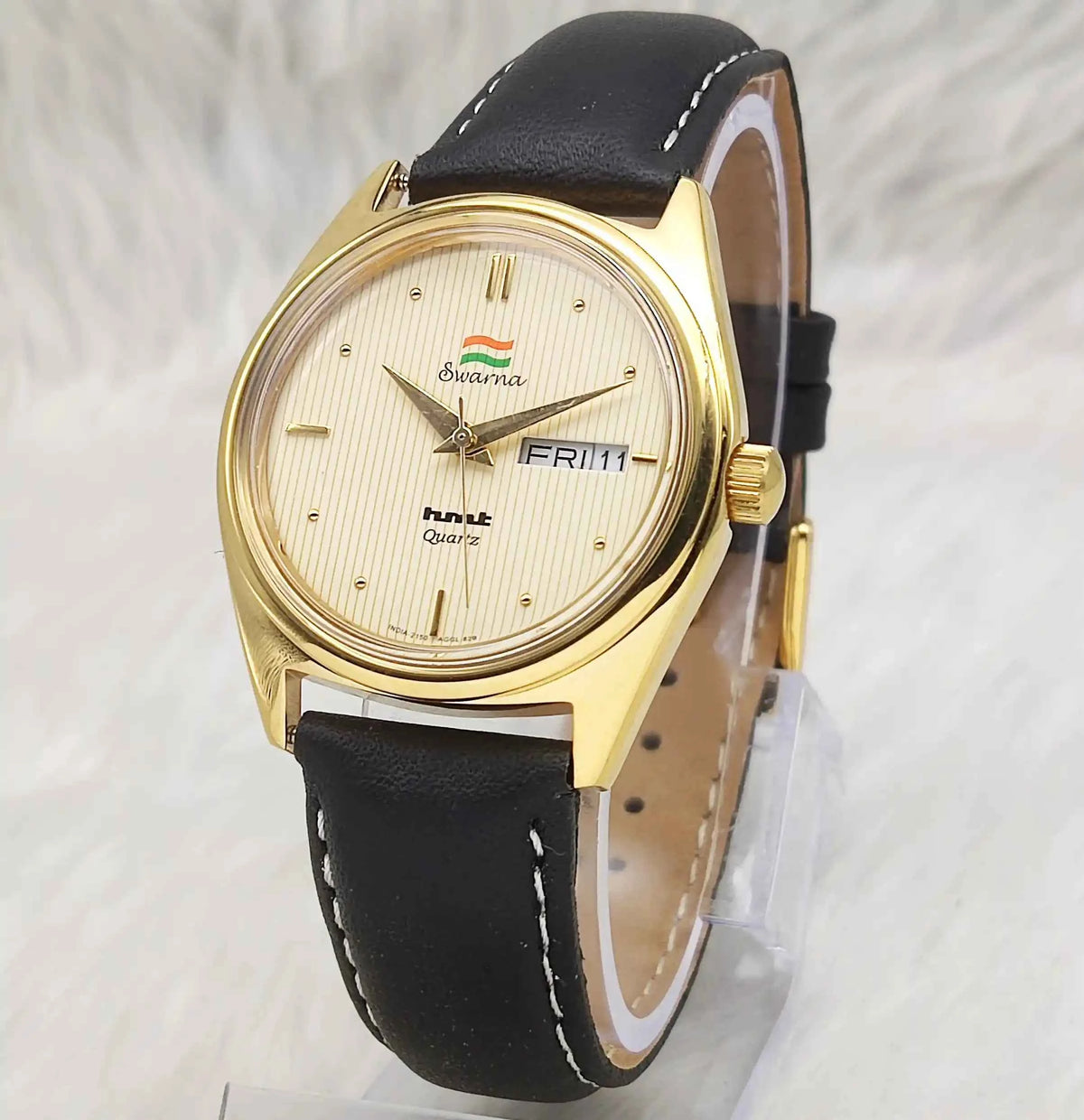 Elevate Your Style with the HMT Swarna Cream Dial Watch - Timeless Functionality & Design