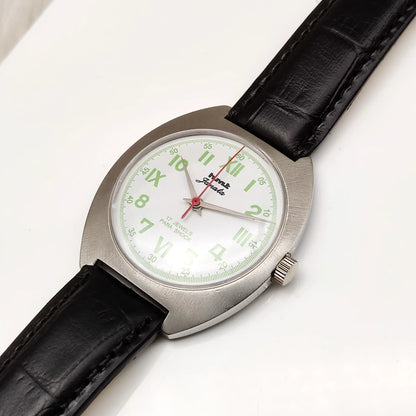 HMT Janata Watch – White Dial Handwinding 17 Jewels