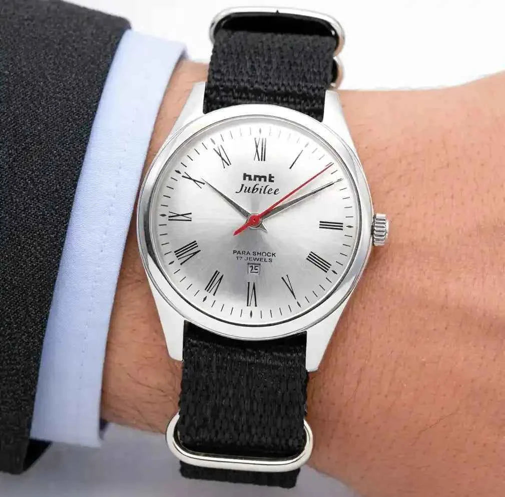 Discover Timeless Elegance with the HMT Jubilee Handwinding Watch