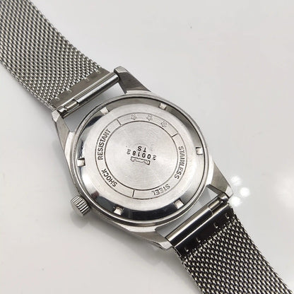 HMT Jubilee Handwinding Watch Sky Blue Dial & Roman Numeral Indices