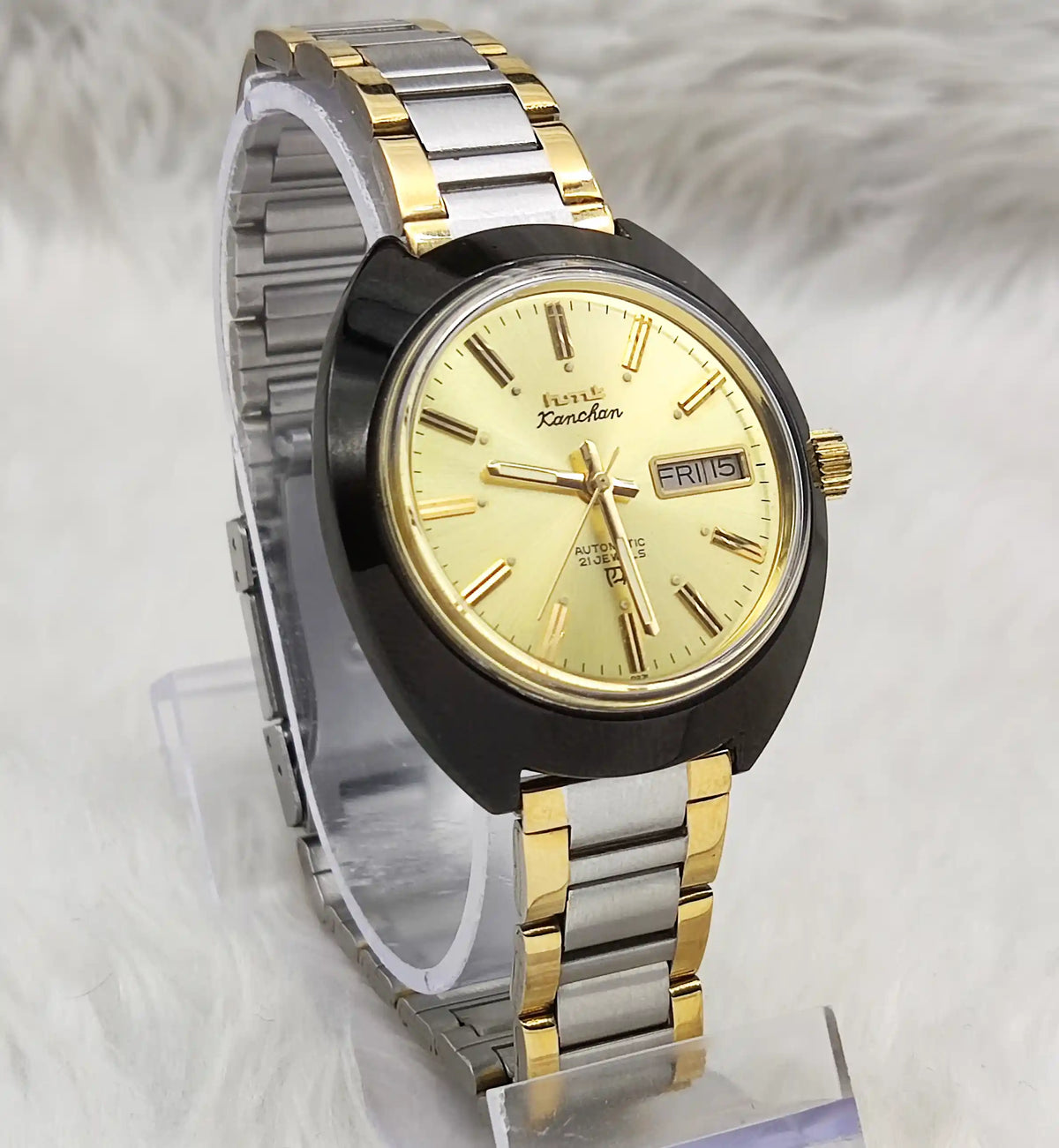 HMT Kanchan Para Shock Watch 17 Jewels Handwinding