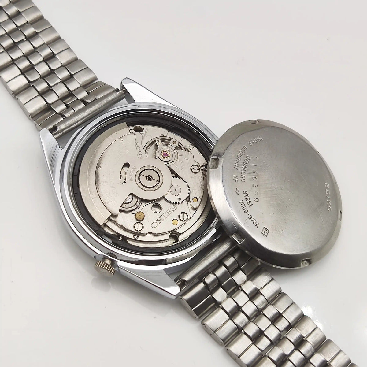 Seiko 5 Automatic Watch 7009A 17 Jewels Day Date