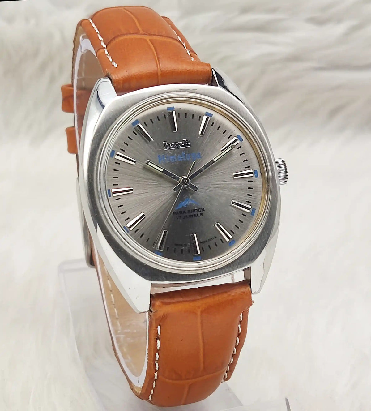 HMT Himalaya Handwinding Watch 17 Jewels Mechanical Watch