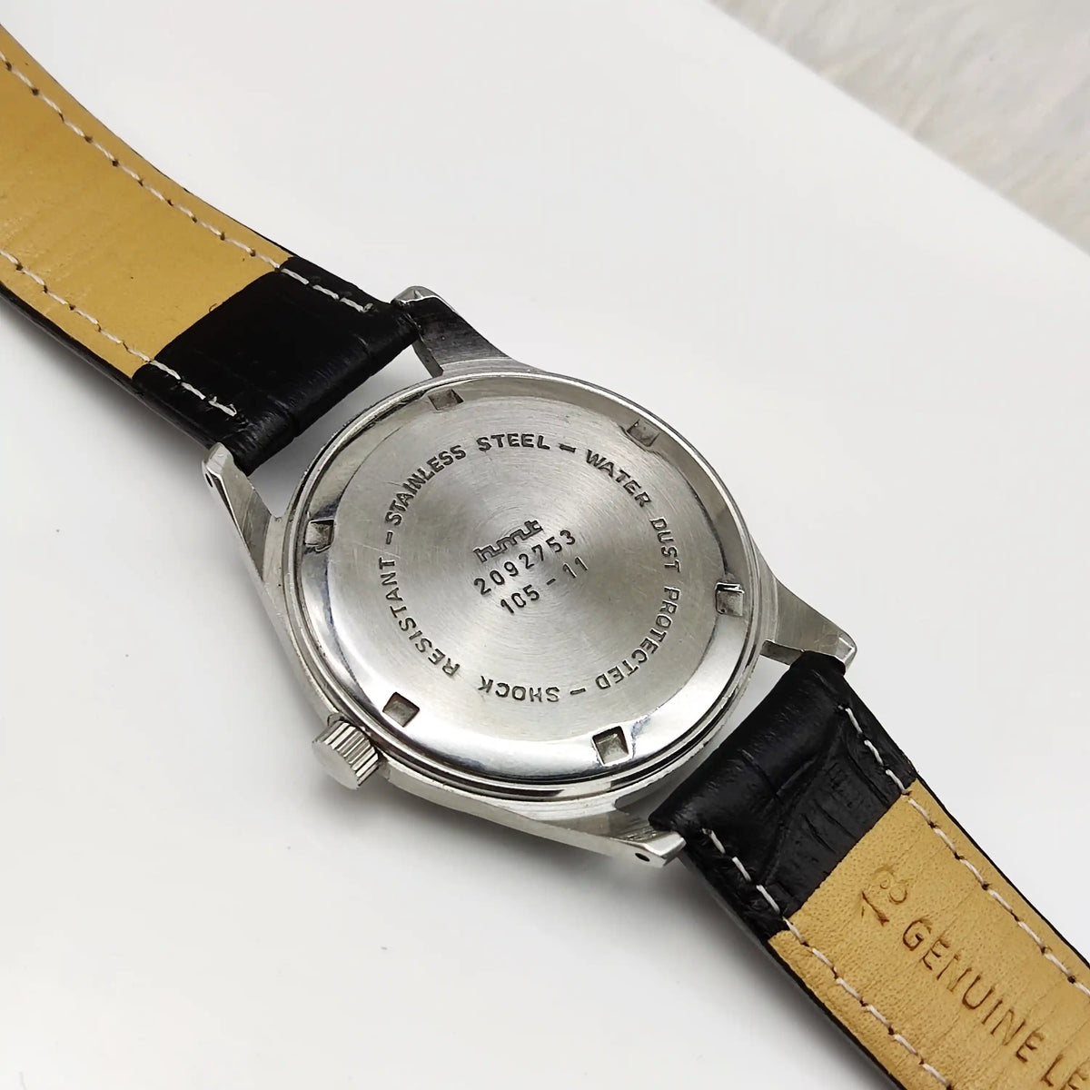 HMT Janata Watch – Blue Dial Handwinding 17 Jewels Men's