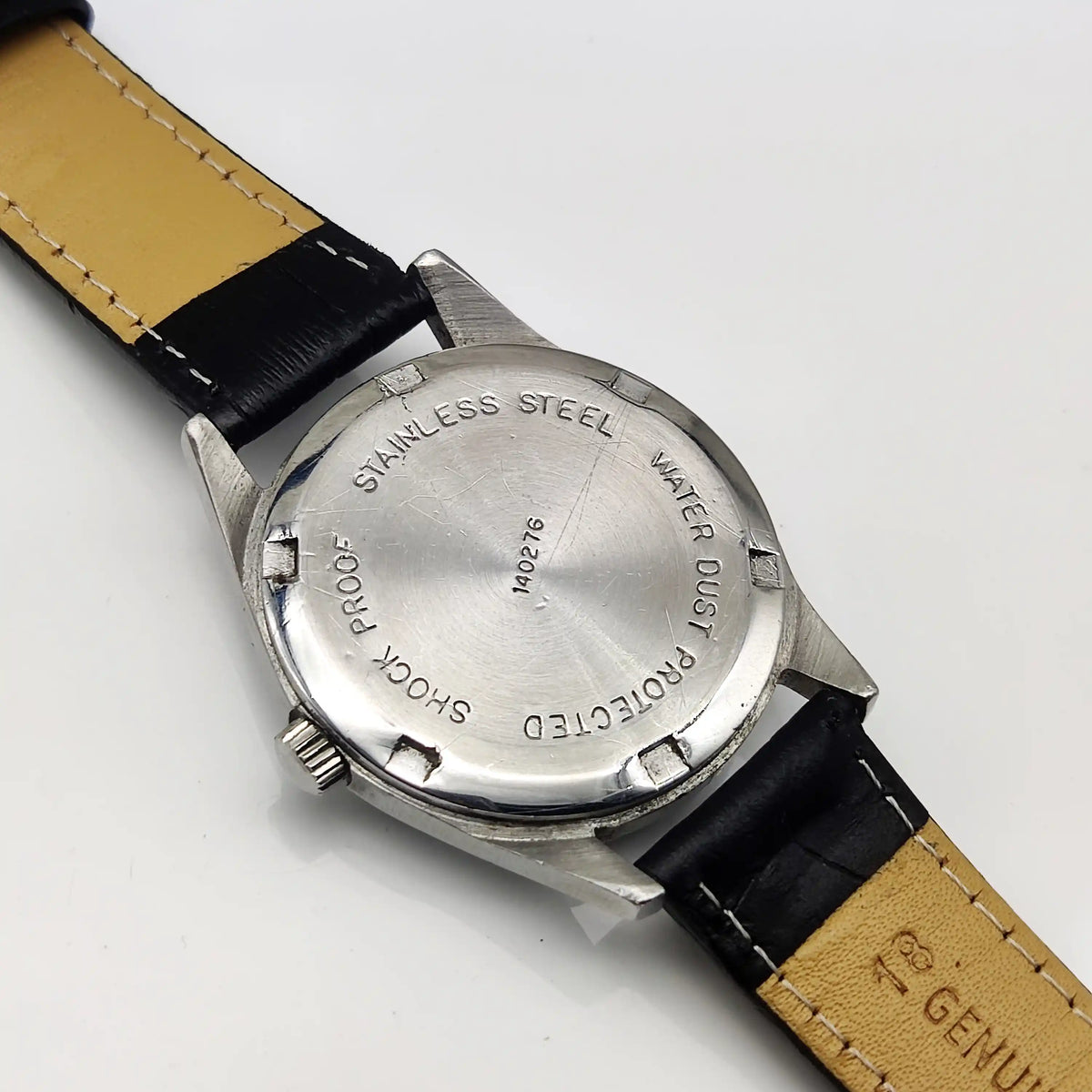 HMT Janata Handwinding Watch - A Timeless Classic with a Bluish Dial