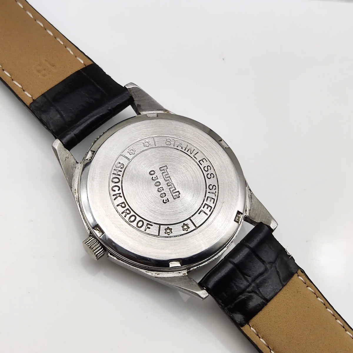 HMT Janata Yellow Dial Watch 17 Jewels Handwinding