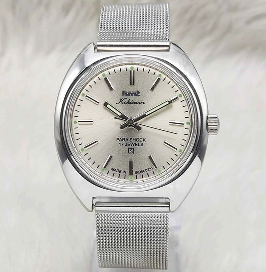 HMT Kohinoor Gray Dial Watch - Timeless Craftsmanship Meets Everyday Elegance