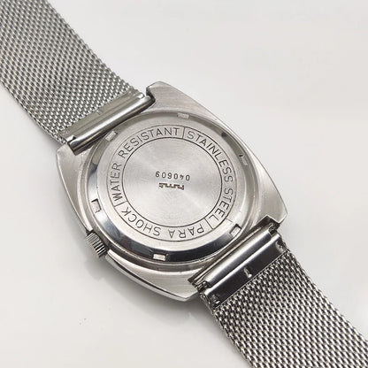 HMT Kohinoor Handwinding 17 Jewels Asian Blue Men's Watch