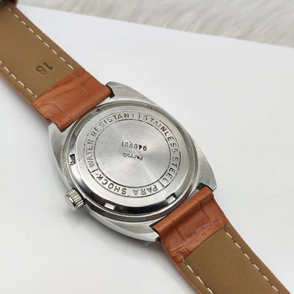 HMT Kohinoor Men's Watch - Classic Purple Dial with Handwinding Precision