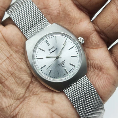 HMT Kohinoor Silver Dial Watch - A Vintage Classic for Timeless Style
