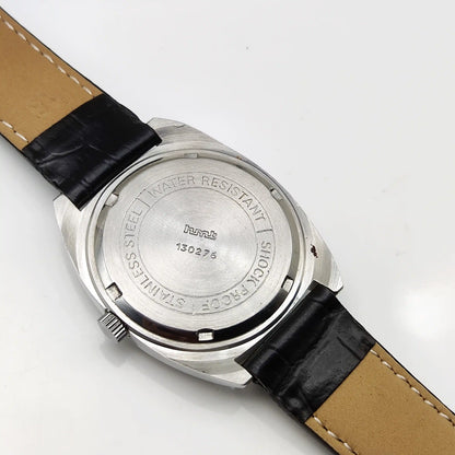 HMT Kohinoor Yellow Dial Watch 17 Jewels Handwinding Mechanism