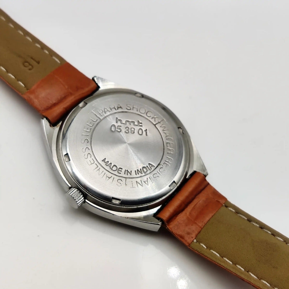 HMT Maurya Black Dial Watch 17 Jewels Handwinding