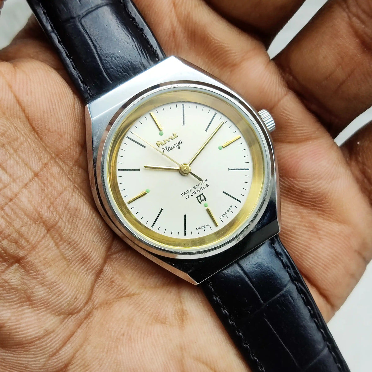 HMT Maurya Handwinding Watch: Embrace Timeless Elegance and Craftsmanship