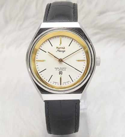 HMT Maurya Handwinding Watch: Embrace Timeless Elegance and Craftsmanship